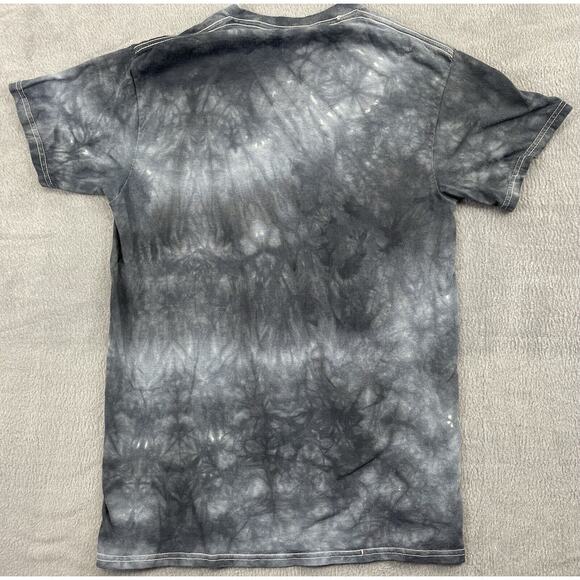 David Penfound Skull T Shirt Adult Size Small Gray Tye Dye Faded Skull Bone - Picture 6 of 7